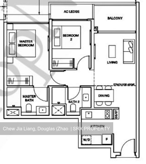The Watergardens At Canberra (D27), Apartment #596409231